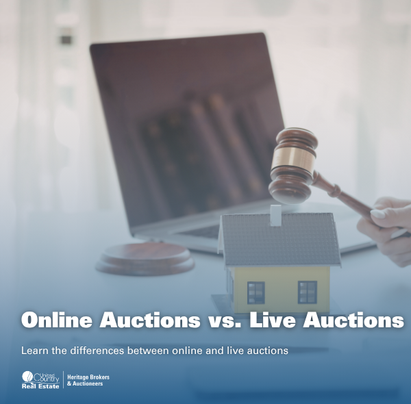 Online Auctions vs. Live Auctions